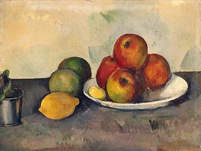 Still Life with Apples Paul Cezanne